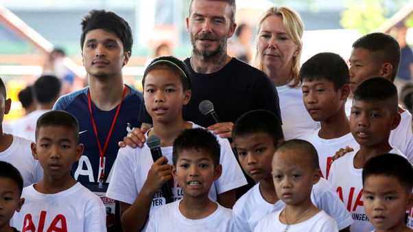 Crisis? What crisis? Real will be fine, says Beckham Crisis? What crisis? Real will be fine, says Beckham
