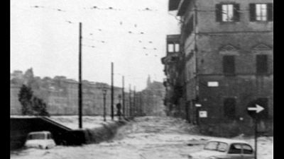 Alluvione Firenze: premiati eroi del '66