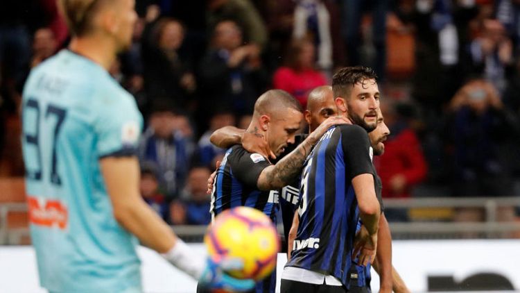 Inter thump Genoa to notch seventh straight league win