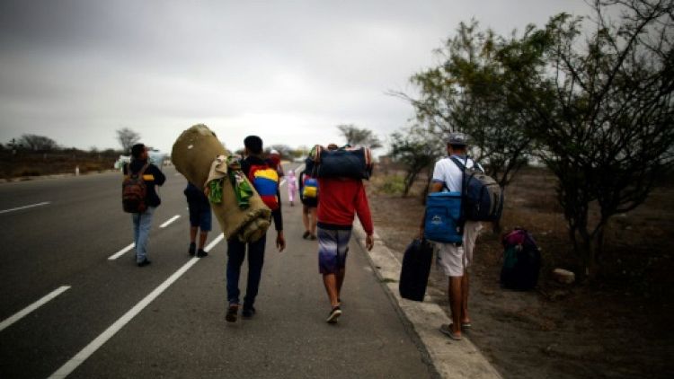 Au moins 550.000 Vénézuéliens entrés au Pérou depuis janvier 2017