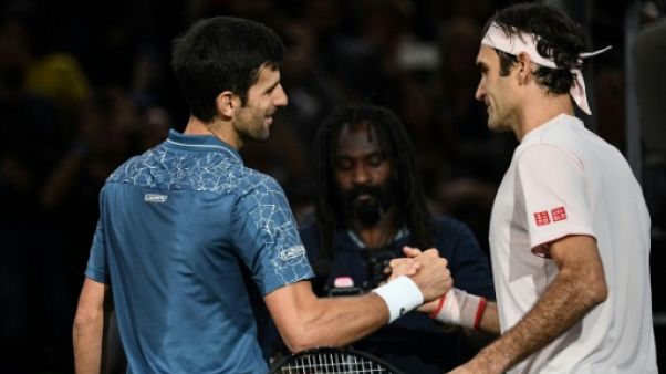 Masters 1000 Paris: l'inarrêtable Djokovic vient à bout d'un Federer étincelant Masters 1000 Paris: l'inarrêtable Djokovic vient à bout d'un Federer étincelant