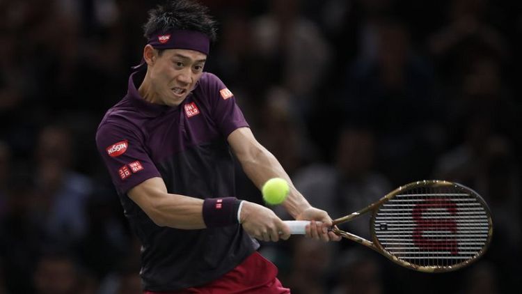 Nishikori to replace Del Potro at ATP Finals