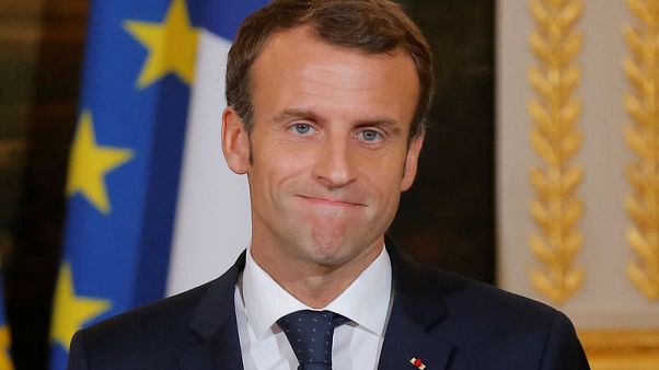 French far-right overtakes Macron in EU parliament election poll French far-right overtakes Macron in EU parliament election poll