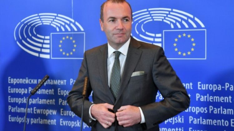 Le député européen allemand Manfred Weber, à Bruxelles le 10 septembre 2018