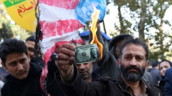 A la veille des sanctions, l'Iran marque la prise de l'ambassade américaine A la veille des sanctions, l'Iran marque la prise de l'ambassade américaine