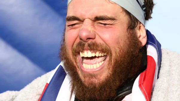 Adventurer Edgley becomes first man to swim around Britain Adventurer Edgley becomes first man to swim around Britain