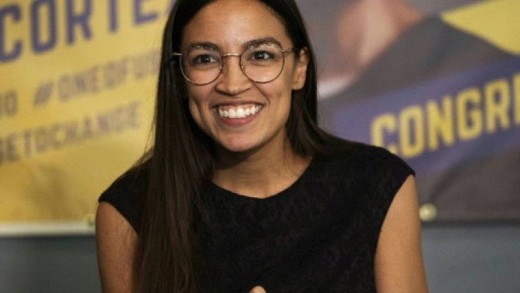 Alexandria Ocasio-Cortez, le 22 septembre 2018 à New York 