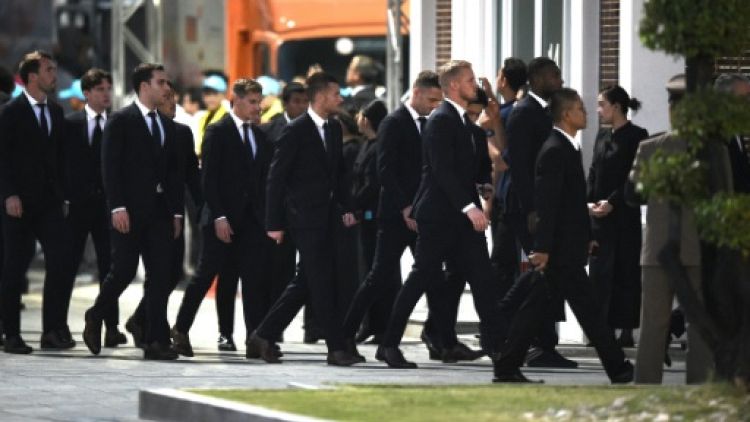 Les joueurs de Leicester sont arrivés à Bangkok pour les funérailles de leur président