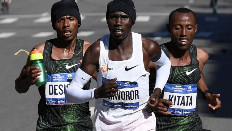 Ethiopia's Desisa takes NYC Marathon, Keitany is women's winner