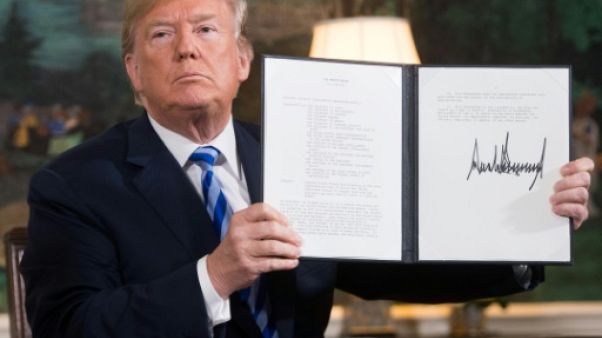 Les nouvelles sanctions américaines contre l'Iran entrent en vigueur Les nouvelles sanctions américaines contre l'Iran entrent en vigueur