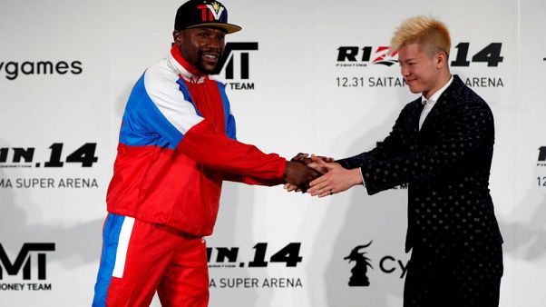 Mayweather ready for Japan fight, whatever the rules Mayweather ready for Japan fight, whatever the rules