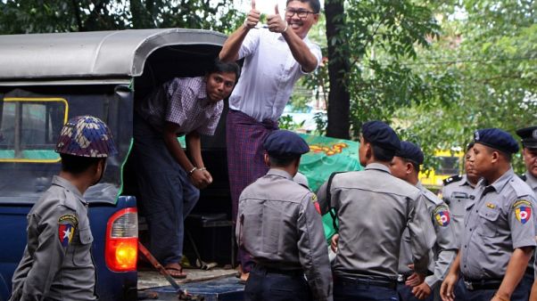 Reuters reporters in Myanmar appeal against conviction in state secrets case Reuters reporters in Myanmar appeal against conviction in state secrets case