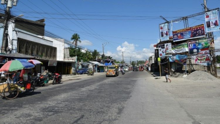 Une route à Tacloban, aux Philippines le 1er novembre 2018