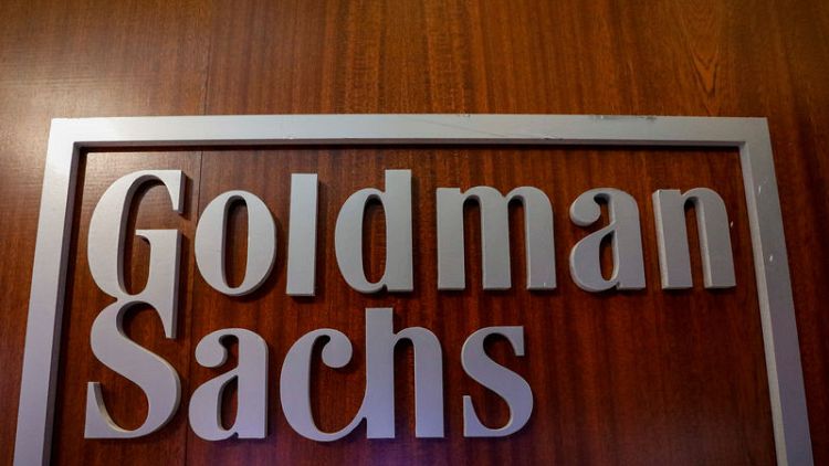 Goldman says it is ahead of schedule on $5 billion revenue goal