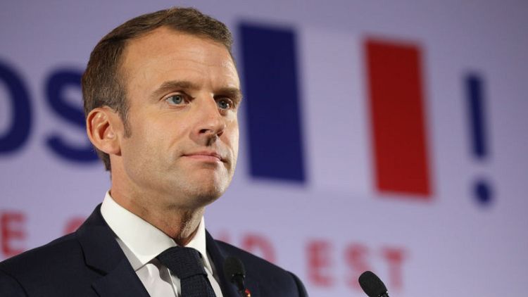 In warning about far-right in Europe, Macron mentions Hitler
