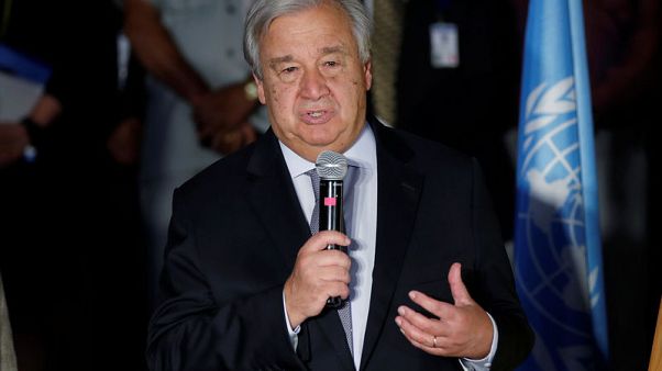U.N.'s Guterres urges ban on autonomous weapons U.N.'s Guterres urges ban on autonomous weapons