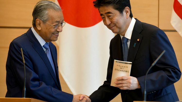 Malaysia PM says Japan to consider future financial support