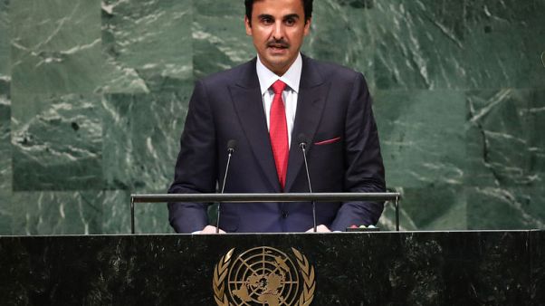 أمير قطر يأمل في انتهاء أزمة الخليج من أجل صالح المنطقة أمير قطر يأمل في انتهاء أزمة الخليج من أجل صالح المنطقة