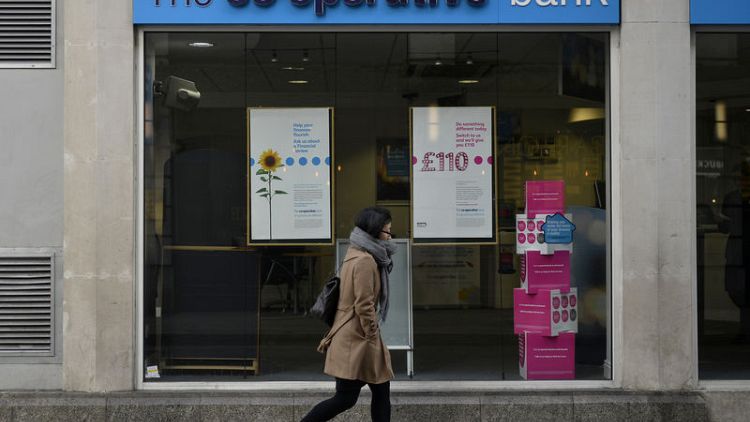 Britain's Co-operative Bank reports nine-month loss of $114 million