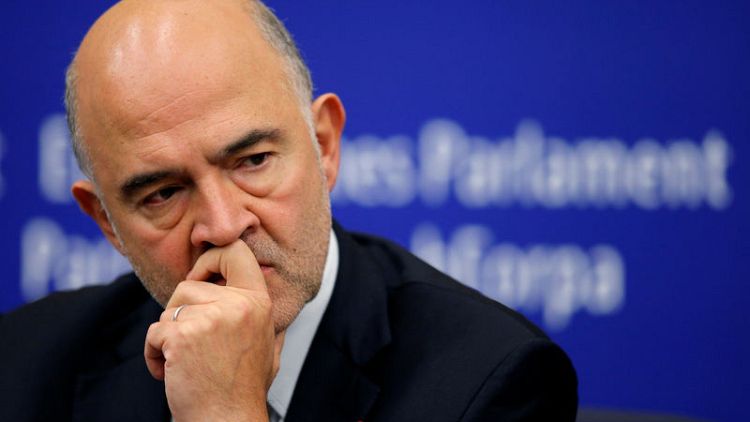 EU's Moscovici says sanctions possible if no deal with Italy on budget