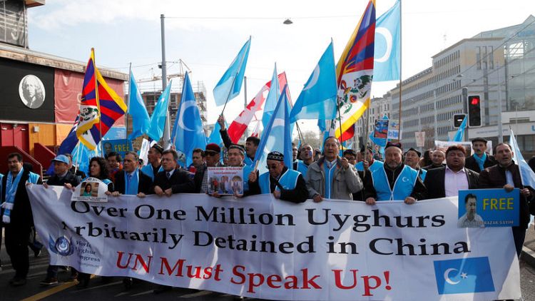 West calls on China to close Uighur detention camps