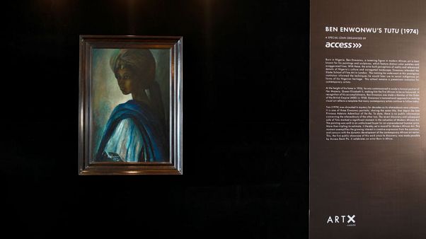 Nigeria's 'Mona Lisa' shown at home for first time since it resurfaced Nigeria's 'Mona Lisa' shown at home for first time since it resurfaced