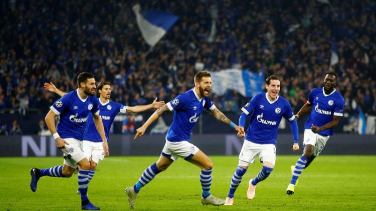 Burgstaller guides Schalke to brink of knockout stages