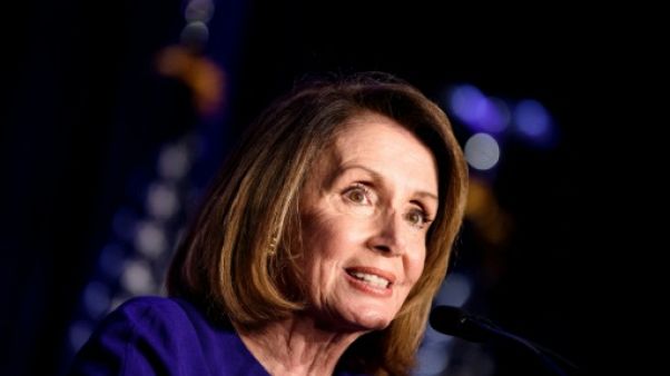 Nancy Pelosi le 6 novembre 2018 à Washington Nancy Pelosi le 6 novembre 2018 à Washington