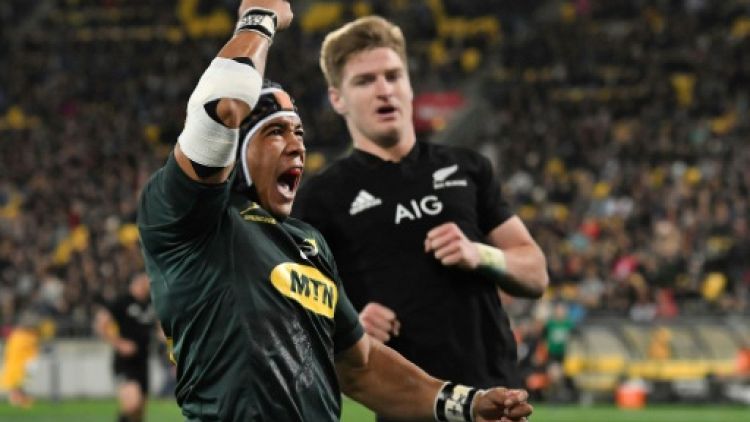 Rugby: l'ailier sud-africain Kolbe, la revanche du petit face à la France 