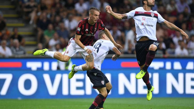 AC Milan defender Conti banned for insulting ref after youth team game