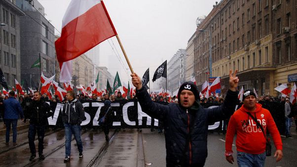 Warsaw bans nationalist march marking Polish independence centenary Warsaw bans nationalist march marking Polish independence centenary