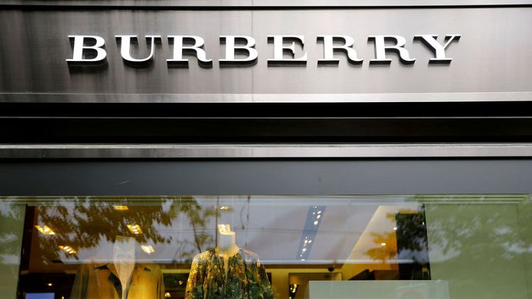 Burberry says new designer creating buzz to drive turnaround