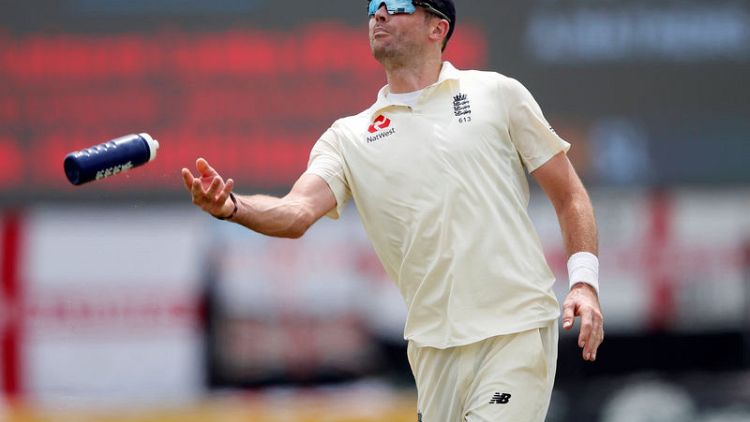 Anderson handed demerit point for dissent in Galle test