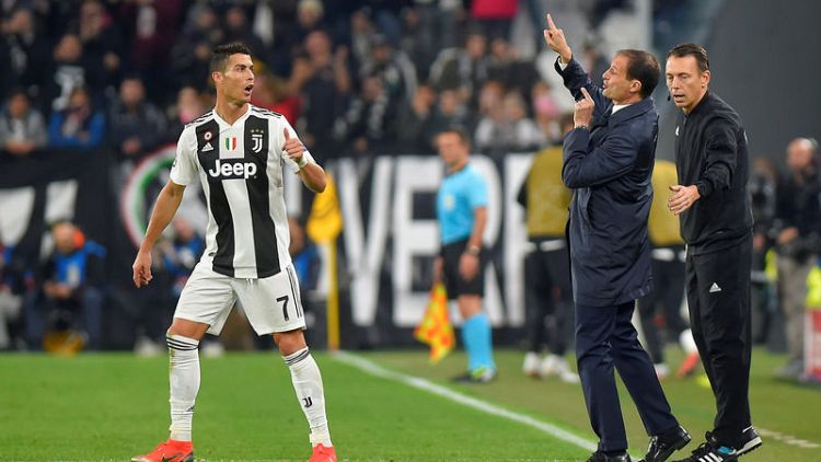 Allegri angry about Juve's tendency to doze off