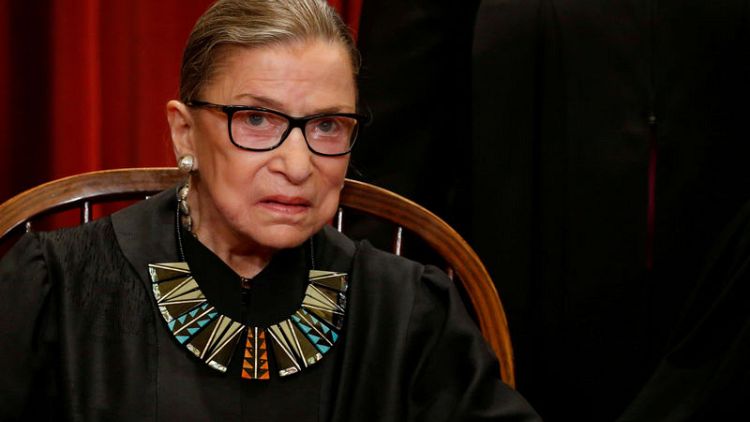 Supreme Court Justice Ginsburg suffers fall, fractures three ribs