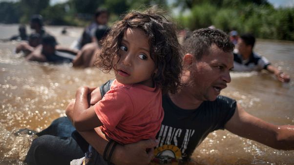Central American migrants trek north to seek a better life Central American migrants trek north to seek a better life