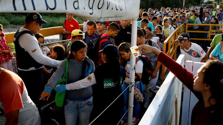 Venezuelan migrant exodus hits 3 million - U.N.