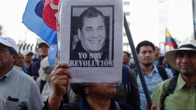 Ecuador ex-president Correa requests Belgian asylum - Belga