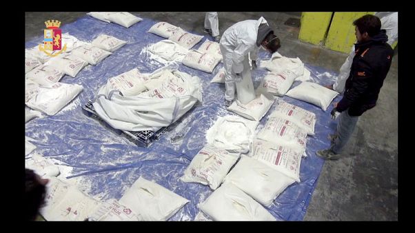 Italian police make major heroin haul on ship from Iran Italian police make major heroin haul on ship from Iran