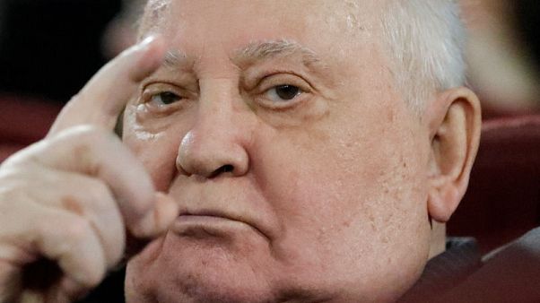 Frail Mikhail Gorbachev warns against return to the Cold War Frail Mikhail Gorbachev warns against return to the Cold War