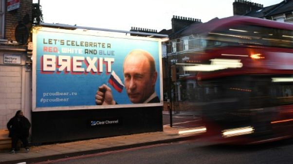 A Londres, des affiches pour "célébrer" le rôle de la Russie dans le vote du Brexit A Londres, des affiches pour "célébrer" le rôle de la Russie dans le vote du Brexit