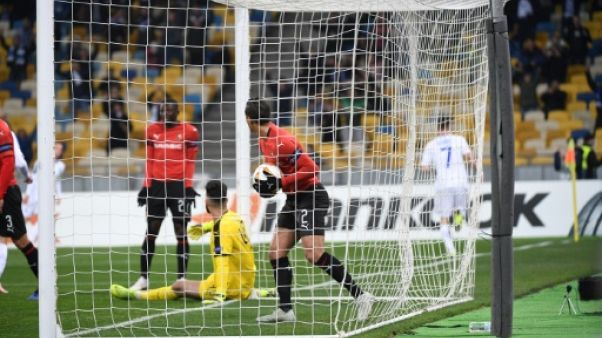 Ligue Europa: Rennes sombre à Kiev, ses espoirs avec Ligue Europa: Rennes sombre à Kiev, ses espoirs avec