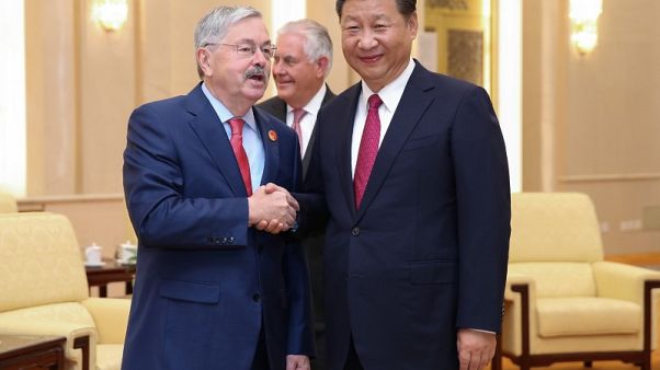U.S. ambassador expects 'frank' exchanges in China dialogue on Friday U.S. ambassador expects 'frank' exchanges in China dialogue on Friday