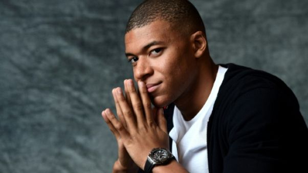 La pépite du PSG Kylian Mbappé, le 8 novembre 2018 à Paris La pépite du PSG Kylian Mbappé, le 8 novembre 2018 à Paris