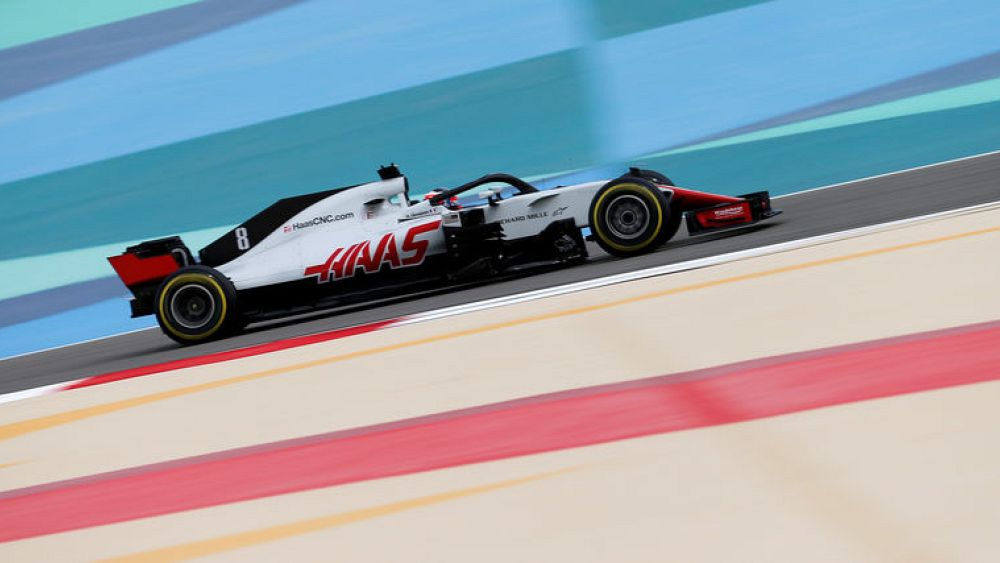 haas f1 test driver