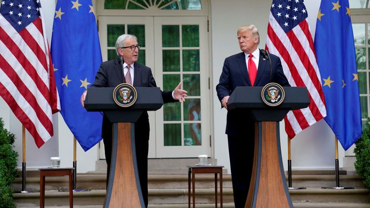 EU says it seeking to raise tempo of U.S. trade talks