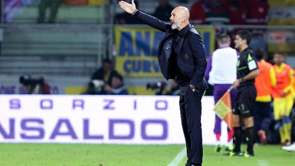 Pioli "questa gara dovevamo vincerla" Pioli "questa gara dovevamo vincerla"
