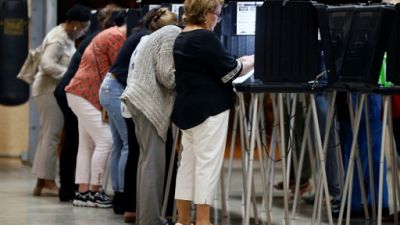 Des électeurs votent à Miami, en Floride, le 6 novembre 2018 