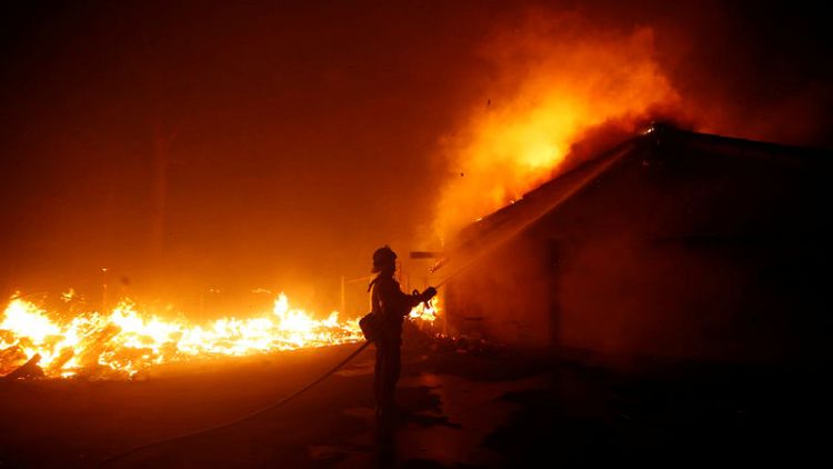 ارتفاع عدد قتلى حريق الغابات في كاليفورنيا إلى 23