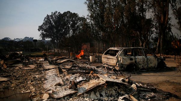 Crews fight to save homes from massive California wildfires Crews fight to save homes from massive California wildfires